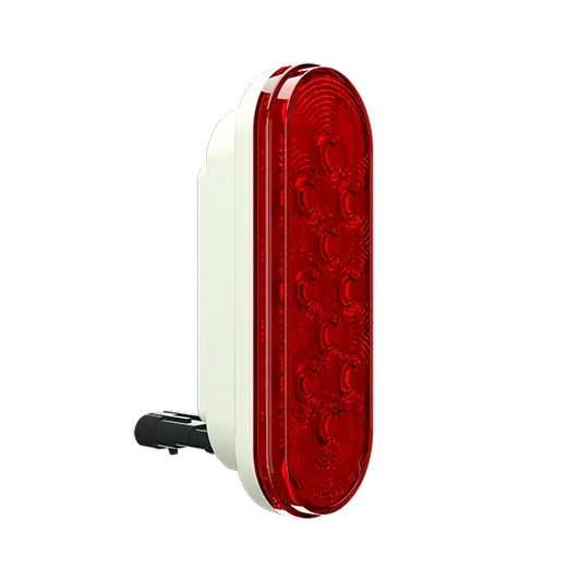 6″ Oval Red Decoy TrackLight LA17121